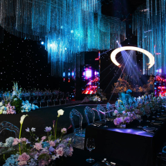Nội Thất Khu Trình Diễn Show Cưới Starry Moonlight — Linh Nga Couture × JW Academy, TP.HCM