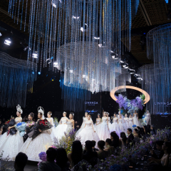 Nội Thất Khu Trình Diễn Show Cưới Starry Moonlight — Linh Nga Couture × JW Academy, TP.HCM
