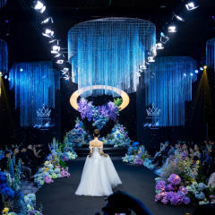 Nội Thất Khu Trình Diễn Show Cưới Starry Moonlight — Linh Nga Couture × JW Academy, TP.HCM