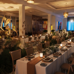 Nội Thất Khu Tiệc Khai Trương Taste of Heritage — TP.HCM