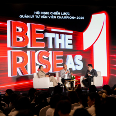Sự kiện hội nghị chiến lược Prudential Be The One – Rise As One — TP.HCM