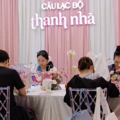Nội thất khu sự kiện OMO x Comfort — Một Ngày Thanh Nhã, Nhà Văn hóa Thanh Niên, TP.HCM