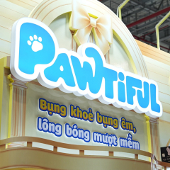 Sự kiện triển lãm gian hàng Pawtiful tại InterPetFest 2026 — SECC, TP.HCM