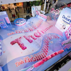 Sự kiện activation Trường Học Tinh Khôi — Downy, Gigamall, TP.HCM