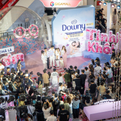 Sự kiện activation Trường Học Tinh Khôi — Downy, Gigamall, TP.HCM