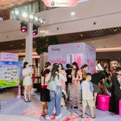 Sự kiện activation Trường Học Tinh Khôi — Downy, Gigamall, TP.HCM