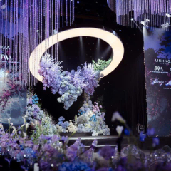 Nội Thất Khu Trình Diễn Show Cưới Starry Moonlight — Linh Nga Couture × JW Academy, TP.HCM