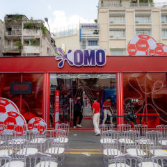Nội Thất Khu Sự Kiện OMO × Arsenal — Pháo Đài Lấm Bẩn, Phố Đi Bộ Nguyễn Huệ, TP.HCM