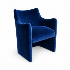Ghế Sofa Muse - Nhung Xanh Cobalt