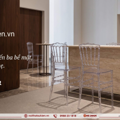 Đá travertine và đá tự nhiên vào sự kiện cao cấp: bề mặt sang trọng hay nặng nề phô trương?