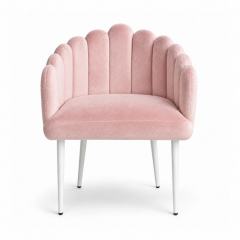 Ghế Bloom Armchair - Nhung Hồng Đào