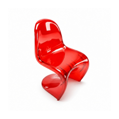 Ghế S Chair Crimson Red