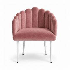 Ghế Bloom Armchair - Nhung Hồng Dusty