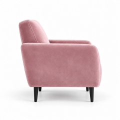 Ghế Sofa Armchair VIP - Nhung Hồng Đào
