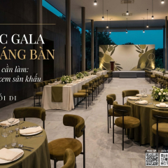 Gala Dinner Là Gì? Gala, Banquet, Fine Dining Khác Nhau Thế Nào Và Cách Bố Trí Bàn Tiệc Gala
