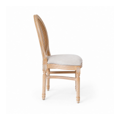 Ghế Louis XVI Lưng Mây Tân Cổ Điển