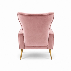 Ghế Sofa Armchair Aria - Nhung Hồng Đào