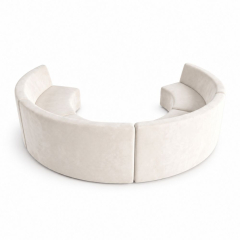 Sofa Module Lưng Lớn - Trắng 