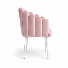Ghế Bloom Armchair - Nhung Hồng Đào