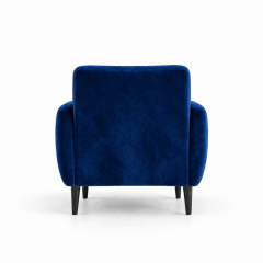 Ghế Sofa Armchair VIP - Nhung Xanh Cobalt