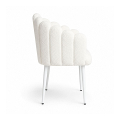 Ghế Bloom Armchair - Bouclé Trắng