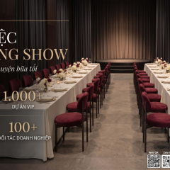 Fine dining là gì? Chef’s table, private dining khác nhau thế nào và cách bố trí bàn tiệc fine dining cho sự kiện