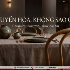 Gốm thủ công Việt vào sự kiện cao cấp: điểm nhấn tinh tế hay bày biện rối mắt?