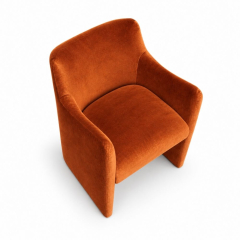 Ghế Sofa Muse - Nhung Cam Đất