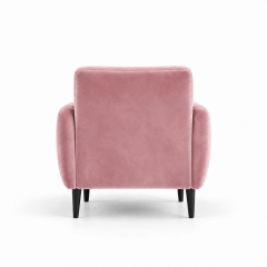Ghế Sofa Armchair VIP - Nhung Hồng Đào