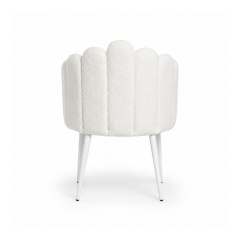 Ghế Bloom Armchair - Bouclé Trắng