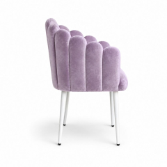 Ghế Bloom Armchair - Nhung Tím Lilac