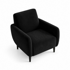 Ghế Sofa Armchair VIP - Nhung Đen