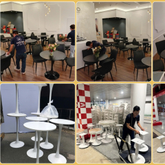 Cho thuê bàn ghế tiệc cocktail, tiệc đứng cao cấp tại TP.HCM