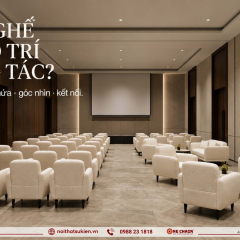 Bỏ hàng ghế khán phòng, chuyển sang lounge tương tác: hợp sự kiện Việt tới đâu?