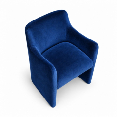 Ghế Sofa Muse - Nhung Xanh Cobalt
