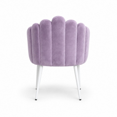 Ghế Bloom Armchair - Nhung Tím Lilac