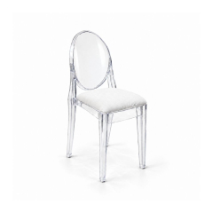 Ghế Ghost Trong Suốt Nệm