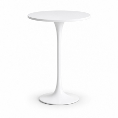 Bàn Bar Tulip 110cm - Trắng; Ø60cm