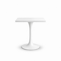 Bàn Tulip Vuông 75cm - Trắng 70x70cm