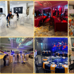 Cho thuê bàn ghế tiệc tất niên, year end party cao cấp tại TP.HCM