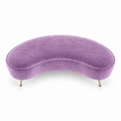 Ghế Băng Flow - Nhung Tím Lilac