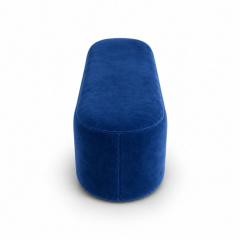 Ghế Băng Nova - Nhung Xanh Cobalt