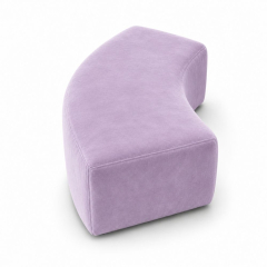 Ghế Băng Wave Module - Nhung Tím Lilac