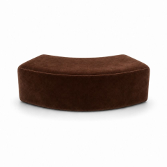Ghế Băng Wave Module - Nhung Nâu Chocolate