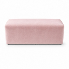Ghế Bench Dài - Nhung Hồng Đào