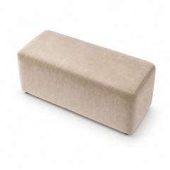 Ghế Bench Dài - Nhung Champagne