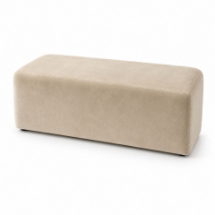 Ghế Bench Dài - Nhung Champagne