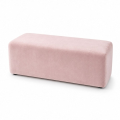 Ghế Bench Dài - Nhung Hồng Đào