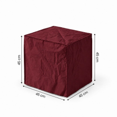 Đôn Giấy - Đỏ Burgundy