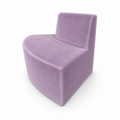 Sofa Module Lưng Nhỏ - Nhung Tím Lilac